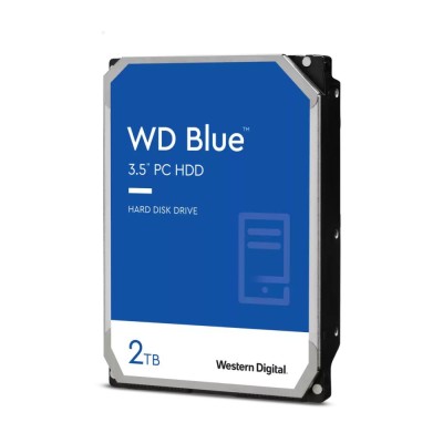 Запам’ятовувальний пристрій на жорстких дисках (HDD) SATA 2TB 6GB/S 256MB BLUE WD20EZBX WDC