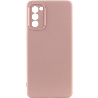 Чохол Silicone Cover Lakshmi Full Camera (AAA) для Samsung Galaxy S20 FE Рожевий / Pink Sand Чохол Silicone Cover Lakshmi Full Camera (AAA) для Samsung Galaxy S20 FE Рожевий / Pink Sand