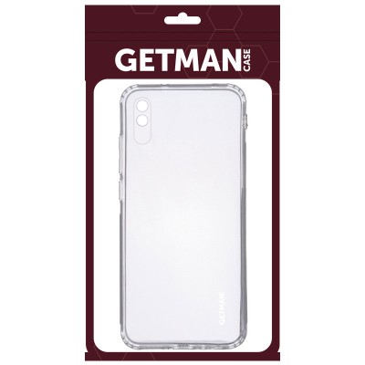TPU чехол GETMAN Clear 1,0 mm для Xiaomi Redmi 9A Бесцветный (прозрачный) TPU чехол GETMAN Clear 1,0 mm для Xiaomi Redmi 9A Бесцветный (прозрачный)