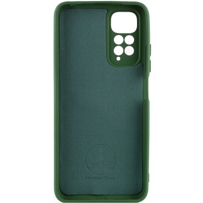 Чохол Silicone Cover Lakshmi Full Camera (AA) для Xiaomi Redmi Note 11 (Global) / Note 11S Зелений / Dark green Чохол Silicone Cover Lakshmi Full Camera (AA) для Xiaomi Redmi Note 11 (Global) / Note 11S Зелений / Dark green