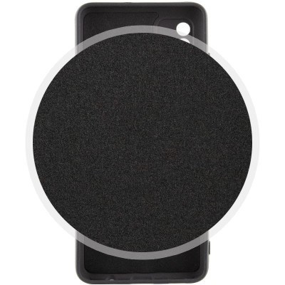 Чохол Silicone Cover Lakshmi Full Camera (AA) для Xiaomi Redmi Note 12S Чорний / Black