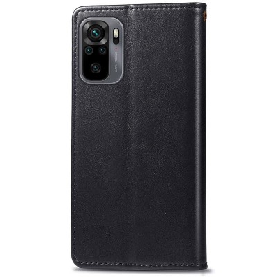 Шкіряний чохол книжка GETMAN Gallant (PU) для Xiaomi Redmi Note 10 / Note 10s Чорний Шкіряний чохол книжка GETMAN Gallant (PU) для Xiaomi Redmi Note 10 / Note 10s Чорний