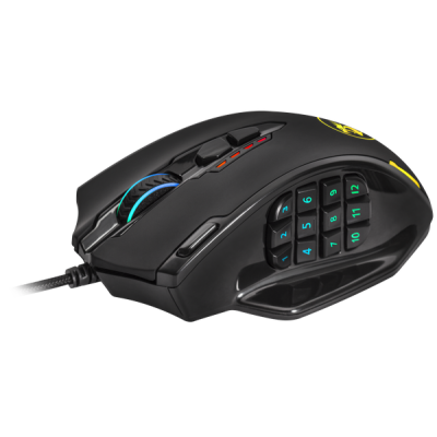Миша REDRAGON (78322) Impact RGB 19 кнопок 12400 dpi