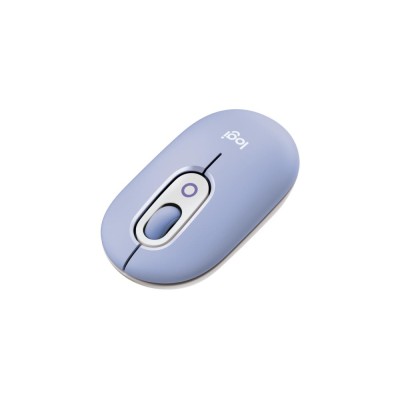 Миша бездротова Logitech Pop Mouse with Emoji Lilac (910-007414)