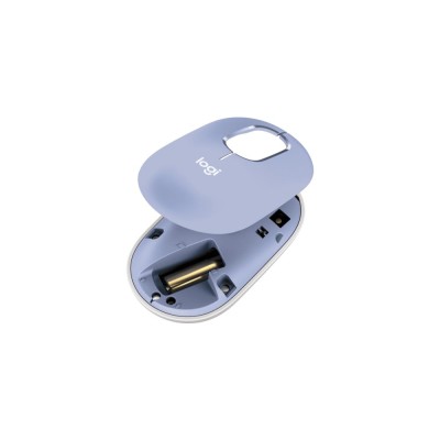 Миша бездротова Logitech Pop Mouse with Emoji Lilac (910-007414)