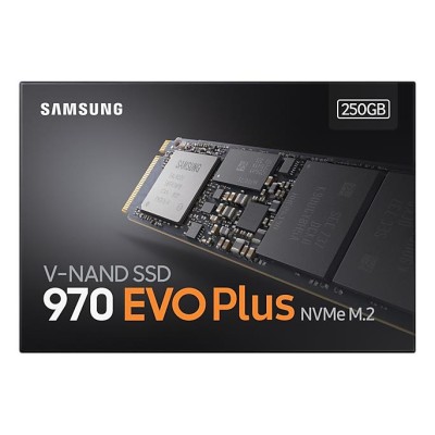 Твердотільний запам’ятовувальний пристрій накопичувач (SSD) M.2 2280 250GB 970 EVO PLUS MZ-V7S250BW SAMSUNG