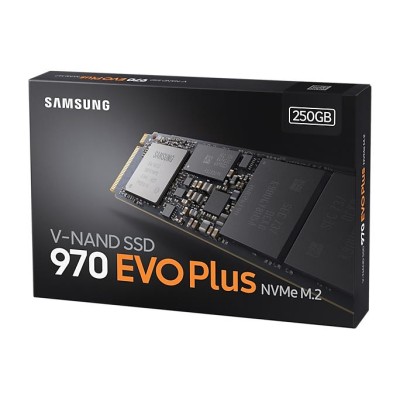 Твердотільний запам’ятовувальний пристрій накопичувач (SSD) M.2 2280 250GB 970 EVO PLUS MZ-V7S250BW SAMSUNG