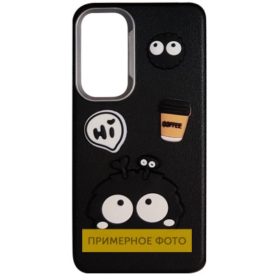 Чохол TPU Leather Toys для Xiaomi Redmi 14C / Redmi A4 / Poco C75 Monster / Black Чохол TPU Leather Toys для Xiaomi Redmi 14C / Redmi A4 / Poco C75 Monster / Black