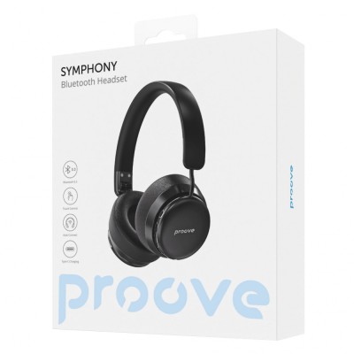 Бездротові навушники Proove Symphony (HPSY00010001) Black Бездротові навушники Proove Symphony (HPSY00010001) Black