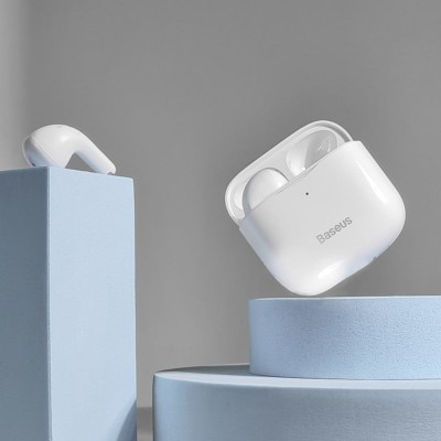 Бездротові Навушники Bluetooth BASEUS True Wireless Earphones Bowie E3 (NGTW080002) White Бездротові Навушники Bluetooth BASEUS True Wireless Earphones Bowie E3 (NGTW080002) White