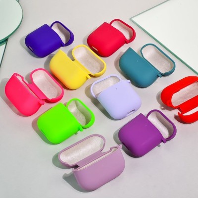 Чохол Silicone Case Full for AirPods 1/2 turquoise