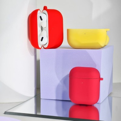 Чохол Silicone Case Full for AirPods 1/2 turquoise