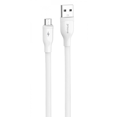 Кабель Proove Flat Out Micro USB 2.4A (1m) (CCFO20001302) White