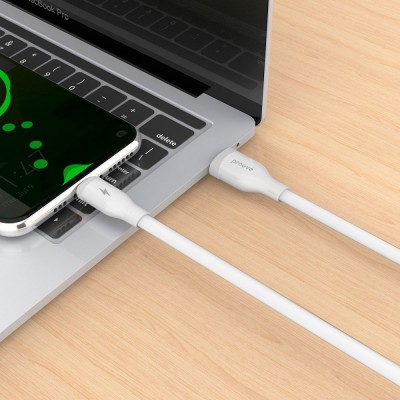 Кабель Proove Flat Out Micro USB 2.4A (1m) (CCFO20001302) White