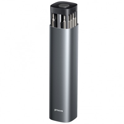 Багатофункціональний набір викруток Proove Fixer 46in1 (MTSF46000003) Gray