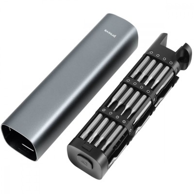 Багатофункціональний набір викруток Proove Fixer 46in1 (MTSF46000003) Gray