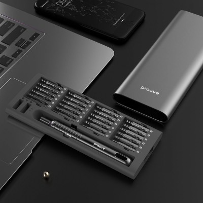 Багатофункціональний набір викруток Proove Fixer 51in1 (MTSF51000003) Gray Багатофункціональний набір викруток Proove Fixer 51in1 (MTSF51000003) Gray