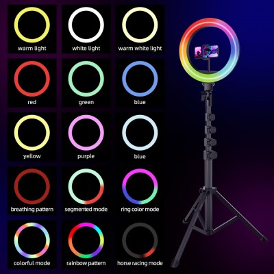 Кільцева світлодіодна RGB лампа Proove Halo (10inch) white