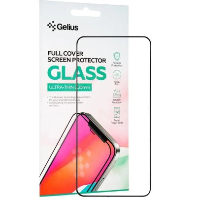 Захисне скло Tecno SPARK 10C Protective glass Gelius Full Cover Ultra-Thin 0.25mm Black Захисне скло Tecno SPARK 10C Protective glass Gelius Full Cover Ultra-Thin 0.25mm Black