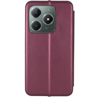 Шкіряний чохол (книжка) Classy для Realme Note 50 5G Бордовий Шкіряний чохол (книжка) Classy для Realme Note 50 5G Бордовий