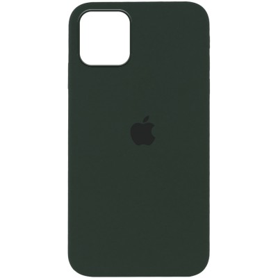 Чехол Silicone Case Full Protective (AA) для Apple iPhone 13 mini (5.4") Зеленый / Cyprus Green Чехол Silicone Case Full Protective (AA) для Apple iPhone 13 mini (5.4") Зеленый / Cyprus Green