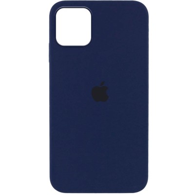 Чехол Silicone Case Full Protective (AA) для Apple iPhone 13 mini (5.4") Синий / Deep navy Чехол Silicone Case Full Protective (AA) для Apple iPhone 13 mini (5.4") Синий / Deep navy