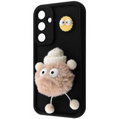 Чохол Pretty Things Case Samsung Galaxy A55 black/fluffy white
