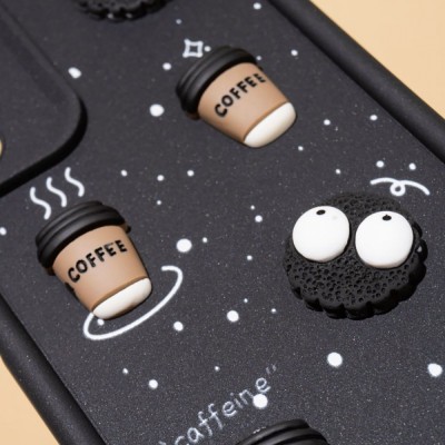 Чохол Pretty Things Case Samsung Galaxy A55 black/fluffy white