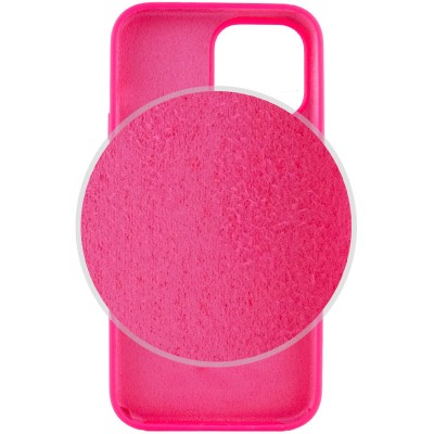 Чохол Silicone Case Full Protective (AA) NO LOGO для Apple iPhone 12 Pro / 12 (6.1") Рожевий / Barbie pink Чохол Silicone Case Full Protective (AA) NO LOGO для Apple iPhone 12 Pro / 12 (6.1") Рожевий / Barbie pink
