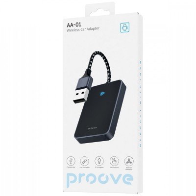 Беспроводной Адаптер Proove AA-01 Wireless Car Adapter (SMAA00100001) Black