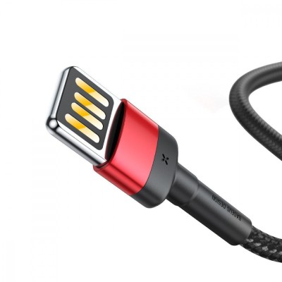 Кабель Baseus Cafule Lightning 1.5A 2м (CALKLF-HG1) GreyBlack