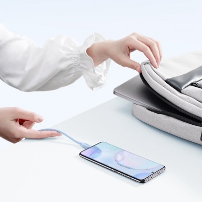 Кабель Baseus Jelly Liquid Silica Gel Fast Charging Data USB кабель USB to Type-C 100W 1.2m (CAGD010001) Black