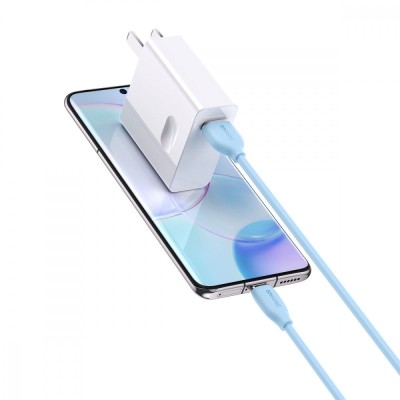 Кабель Baseus Jelly Liquid Silica Gel Fast Charging Data USB кабель USB to Type-C 100W 1.2m (CAGD010001) Black