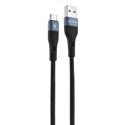 Кабель Proove Light Silicone Micro USB 2.4A (1m) (CCLC20001301) Black Кабель Proove Light Silicone Micro USB 2.4A (1m) (CCLC20001301) Black