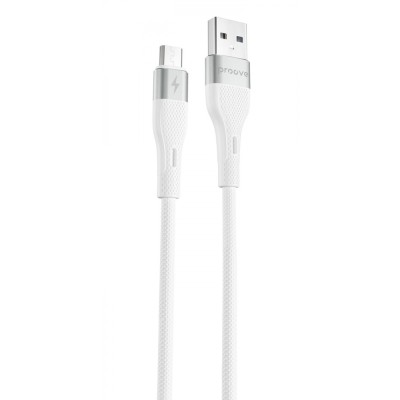 Кабель Proove Light Silicone Micro USB 2.4A (1m) (CCLC20001302) White Кабель Proove Light Silicone Micro USB 2.4A (1m) (CCLC20001302) White