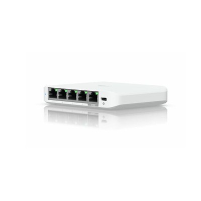 Мережевий комутатор Ethernet USW-FLEX-2.5G-5 UBIQUITI Мережевий комутатор Ethernet USW-FLEX-2.5G-5 UBIQUITI