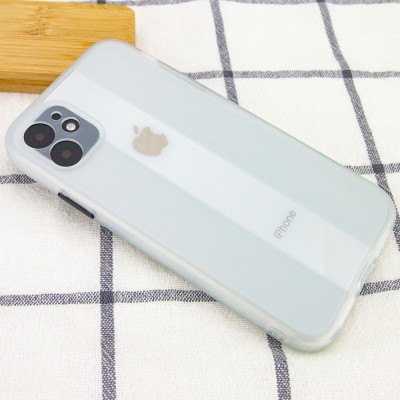 Чехол TPU Glossy Line Full Camera для Apple iPhone 12 (6.1") Матовый Чехол TPU Glossy Line Full Camera для Apple iPhone 12 (6.1") Матовый