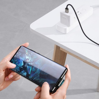 Кабель Baseus Legend Series Elbow Fast Charging Type-C 66W (1m) (CACS000403) blue