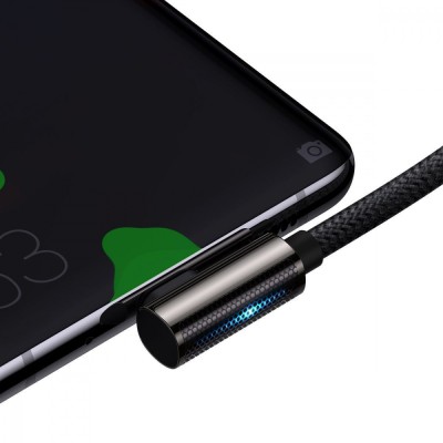 Кабель Baseus Legend Series Elbow Fast Charging Type-C to Type-C 100W (1m) (CATCS-01) black