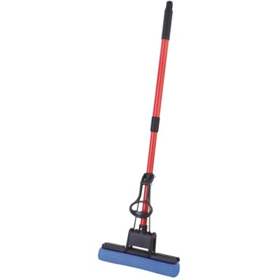 Швабра IDEA HOME DS-1311 Blue-Red телескоп. один. віджм. 110 см (DS-1311 Single roller Blue-Red)