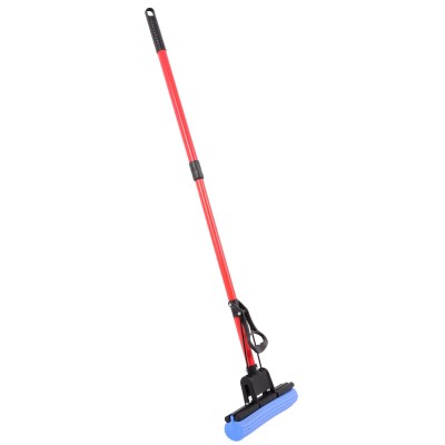 Швабра IDEA HOME DS-1311 Blue-Red телескоп. один. віджм. 110 см (DS-1311 Single roller Blue-Red)