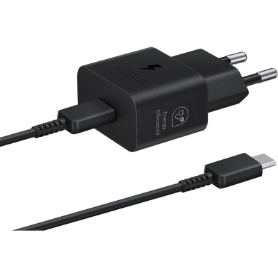 Зарядний Пристрій Samsung EP-T2510XBEGEU 25W PD Black Зарядний Пристрій Samsung EP-T2510XBEGEU 25W PD Black