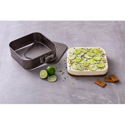 Форма PYREX Asimetria 24x24 cm квадратна роз'ємна (AS24BS0/7144) Форма PYREX Asimetria 24x24 cm квадратна роз'ємна (AS24BS0/7144)