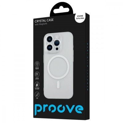 Чохол Proove Crystal Case with Magnetic Ring iPhone 16 Pro Max transparent