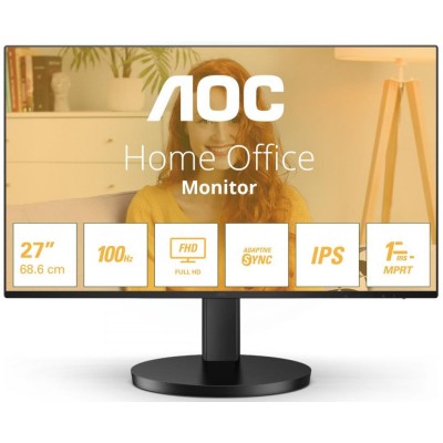 Монiтор TFT AOC 27" 27B3HA2 16:9 IPS 100Hz VGA HDMI MM Black