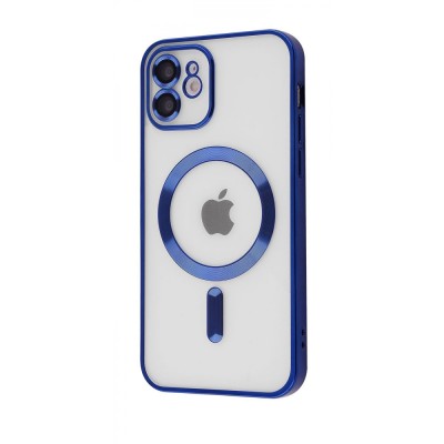 Чохол Metal Matte Case with Magnetic Ring iPhone 14 Pro midnight blue