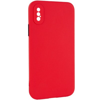 Чехол TPU Square Full Camera для Apple iPhone XS Max (6.5") Красный Чехол TPU Square Full Camera для Apple iPhone XS Max (6.5") Красный