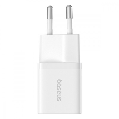 Зарядний Пристрій Baseus GaN5 Mini Fast Charger Type-C 25W (P10110909213-00) White