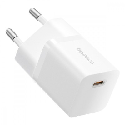 Зарядний Пристрій Baseus GaN5 Mini Fast Charger Type-C 25W (P10110909213-00) White