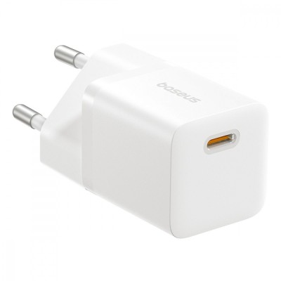 Зарядний Пристрій Baseus GaN5 Mini Fast Charger Type-C 25W (P10110909213-00) White